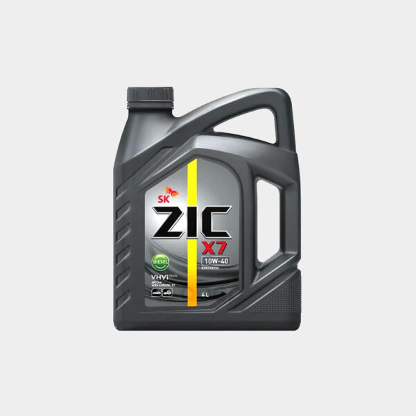 Масло моторное ZIC X7 Diesel 10w40 Cl-4 синт.4л (5000 Diesel)