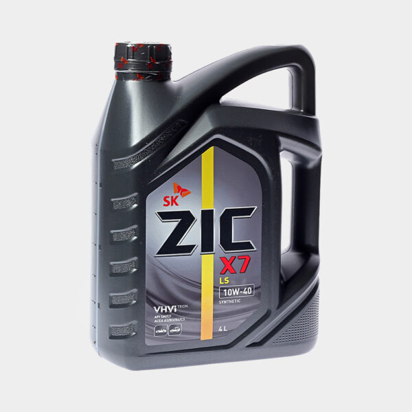 Масло моторное ZIC X7 LS 10w40 SM/CF синт.4л (A+10w40)