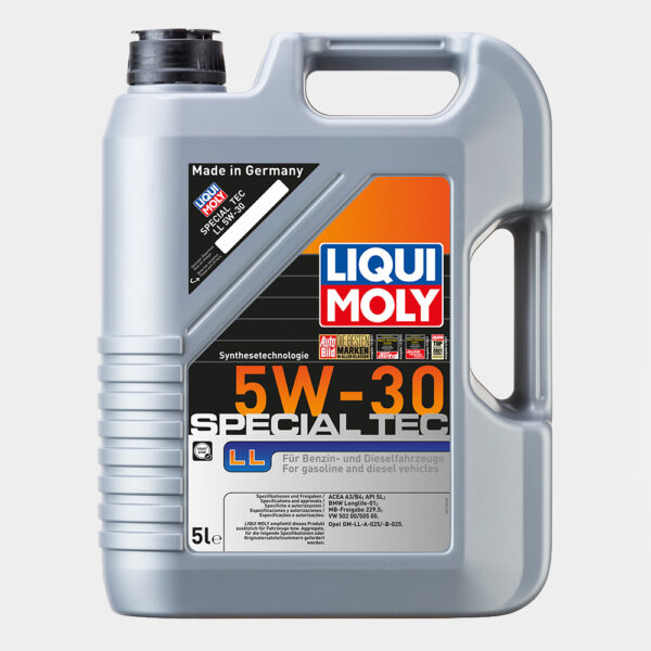 Масло моторное Liqui Moly Special Tec LL, 5W-30, 5 л, НС-синтетическое