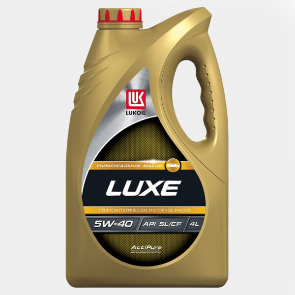 Масло моторное Лукойл Luxe Semi-Synthetic 5W-40 SL/CF 4л