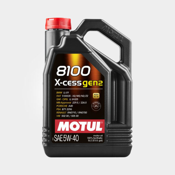 Масло моторное Motul 8100 X-cess GEN2 5W-40 5л 111682